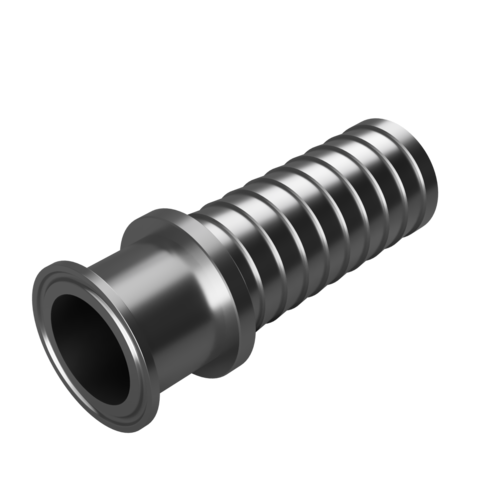 ForgeFit® Stainless Tri-Clamp Hose End | 1.5" Barb x 1.5" T.C.