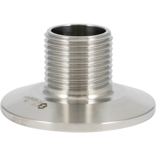 ForgeFit® Stainless Beer Thread Adapter | 5/8" Male Beer Thread x 1.5" T.C.