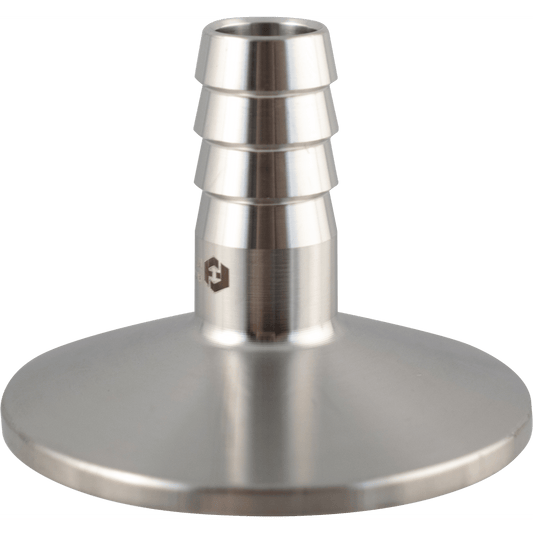 ForgeFit® Stainless Tri-Clamp Barb | 1/2" Barb x 1.5" T.C.