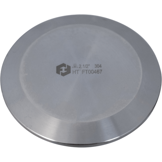 ForgeFit® Stainless Tri-Clamp End Cap | 2.5"