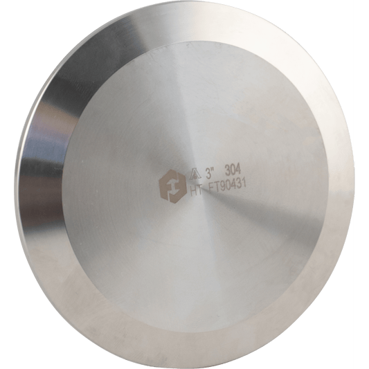 ForgeFit® Stainless Tri-Clamp End Cap | 3"