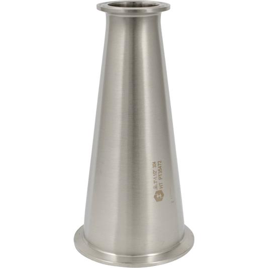 ForgeFit® Stainless Tri-Clamp Concentric Reducer | 3" x 1.5"