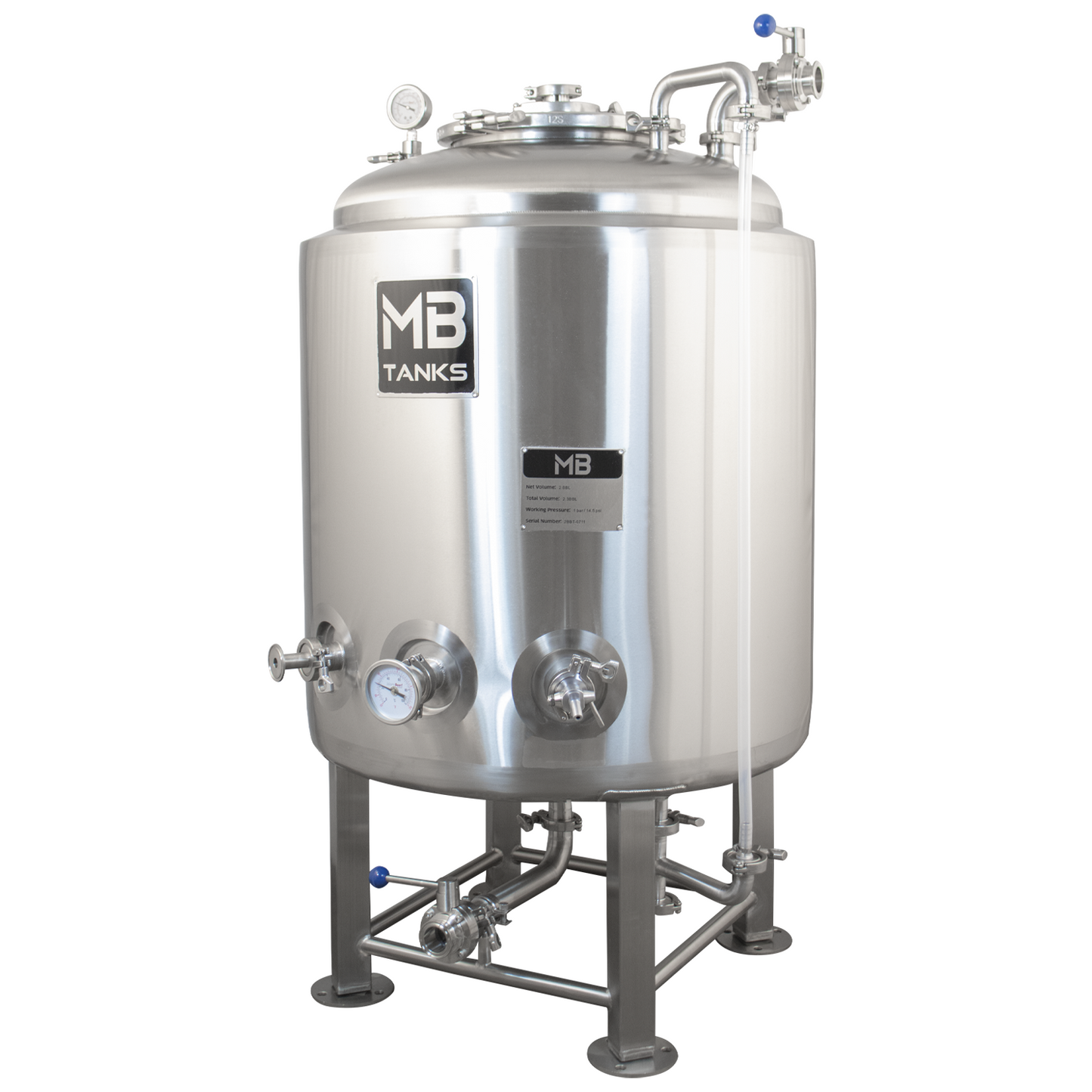 Brite Tank | Jacketed | 2 bbl