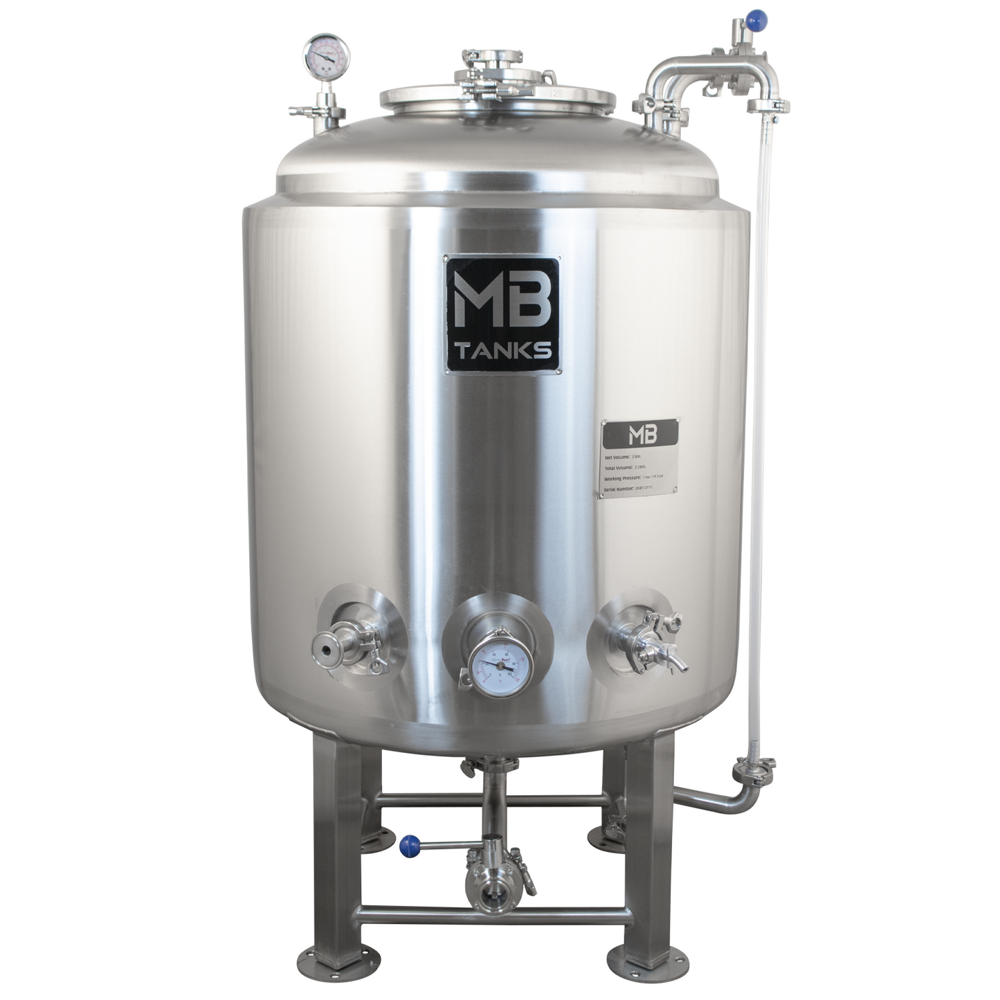Brite Tank | Jacketed | 2 bbl