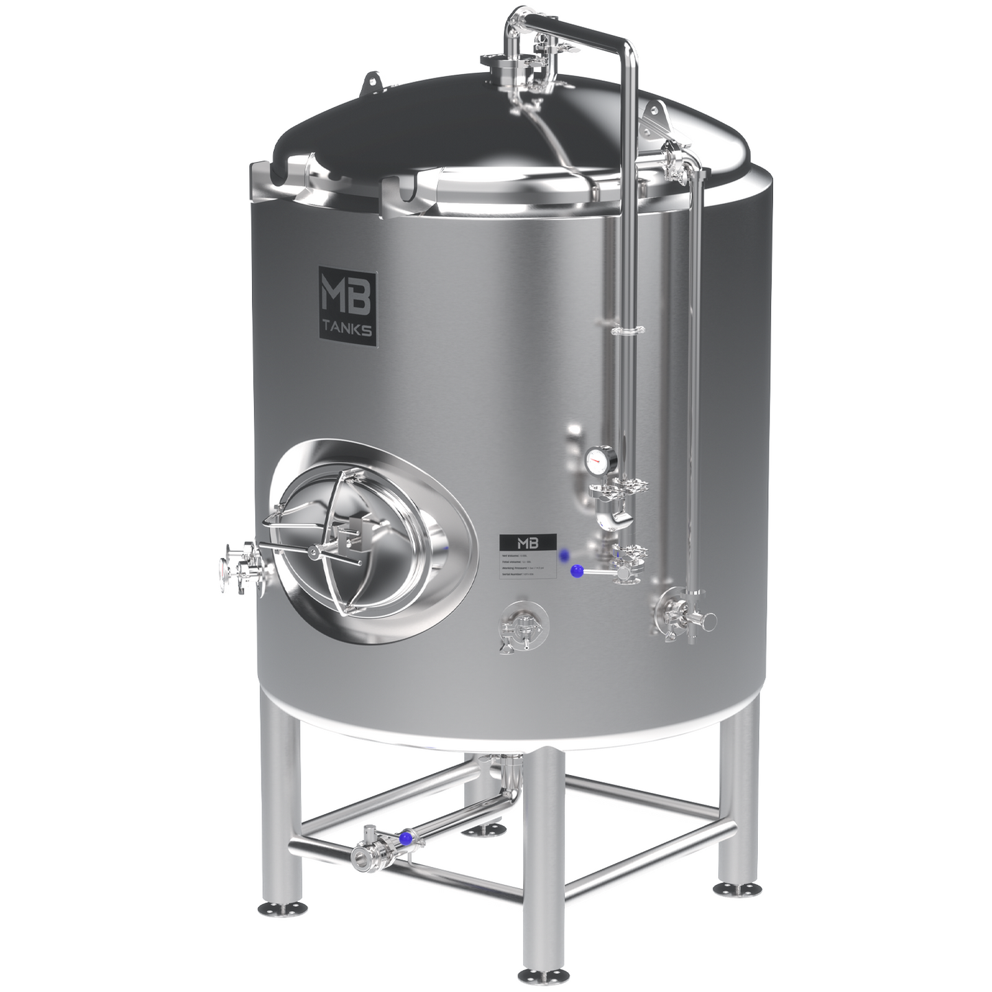 Brite Tank | Jacketed | 40 bbl