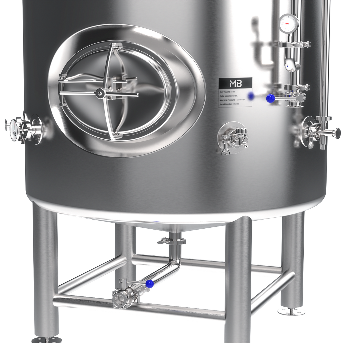 Brite Tank | Jacketed | 40 bbl