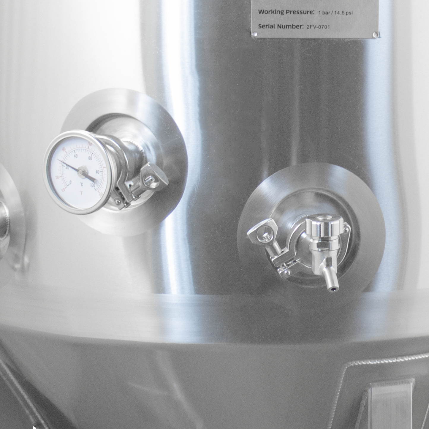 Conical Fermenter | Jacketed | 2 bbl