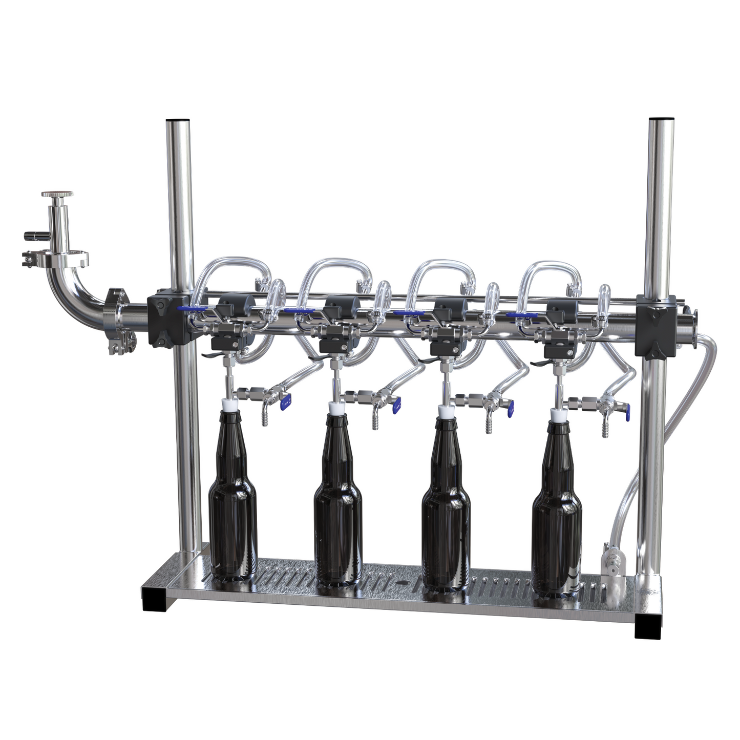 Medusa™ Counter Pressure Bottle Filler | 4 Head | GEN2