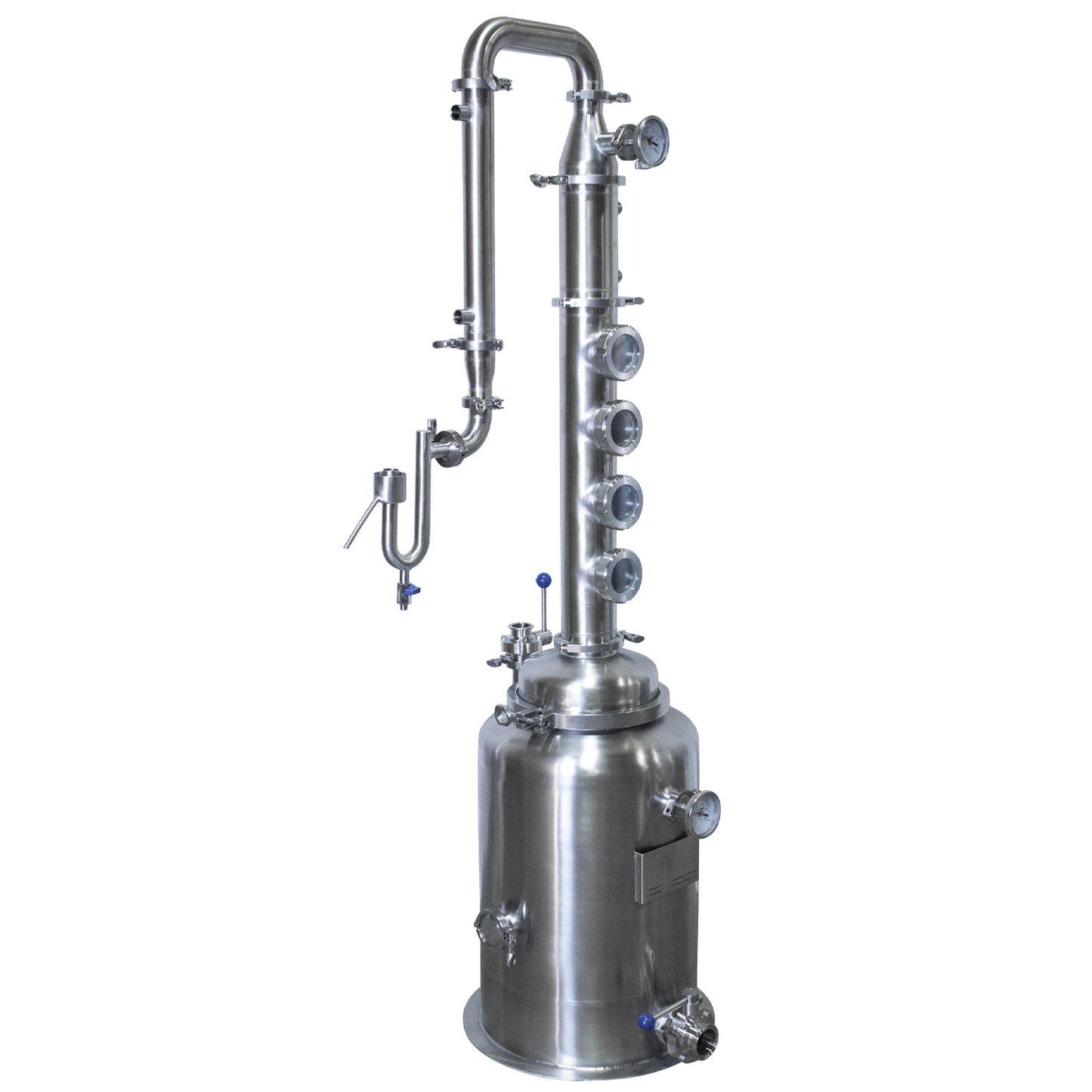 Reflux Column Still | 4" Plates | 50L