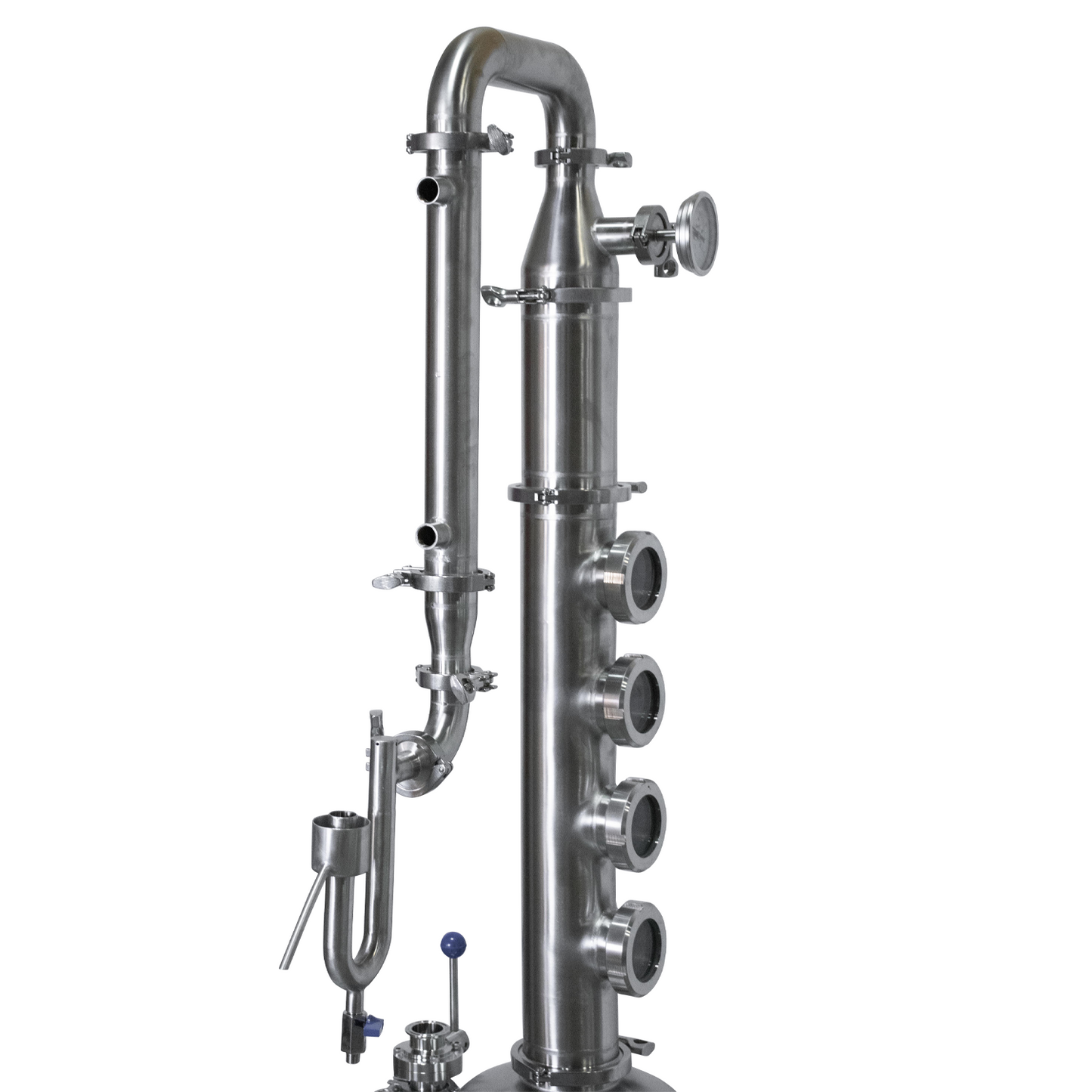 Reflux Column Still | 4" Plates | 50L