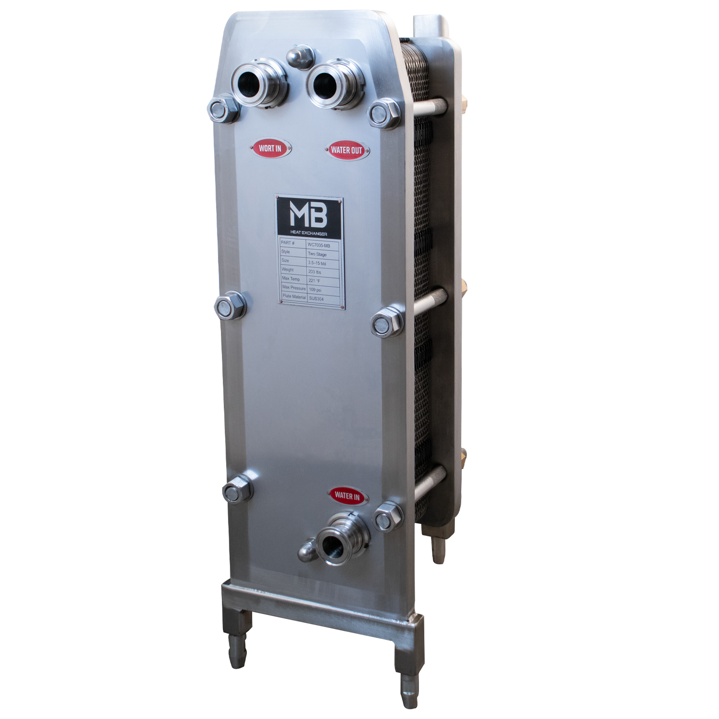 Heat Exchanger | Two Stage | 3.5 to 15 bbl