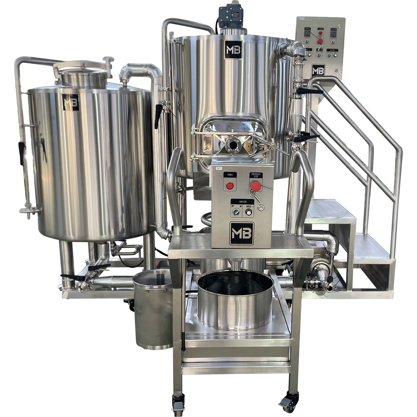 Cold Water Botanical Extraction System | With Filter Cart | 3 bbl | 93 Gallon