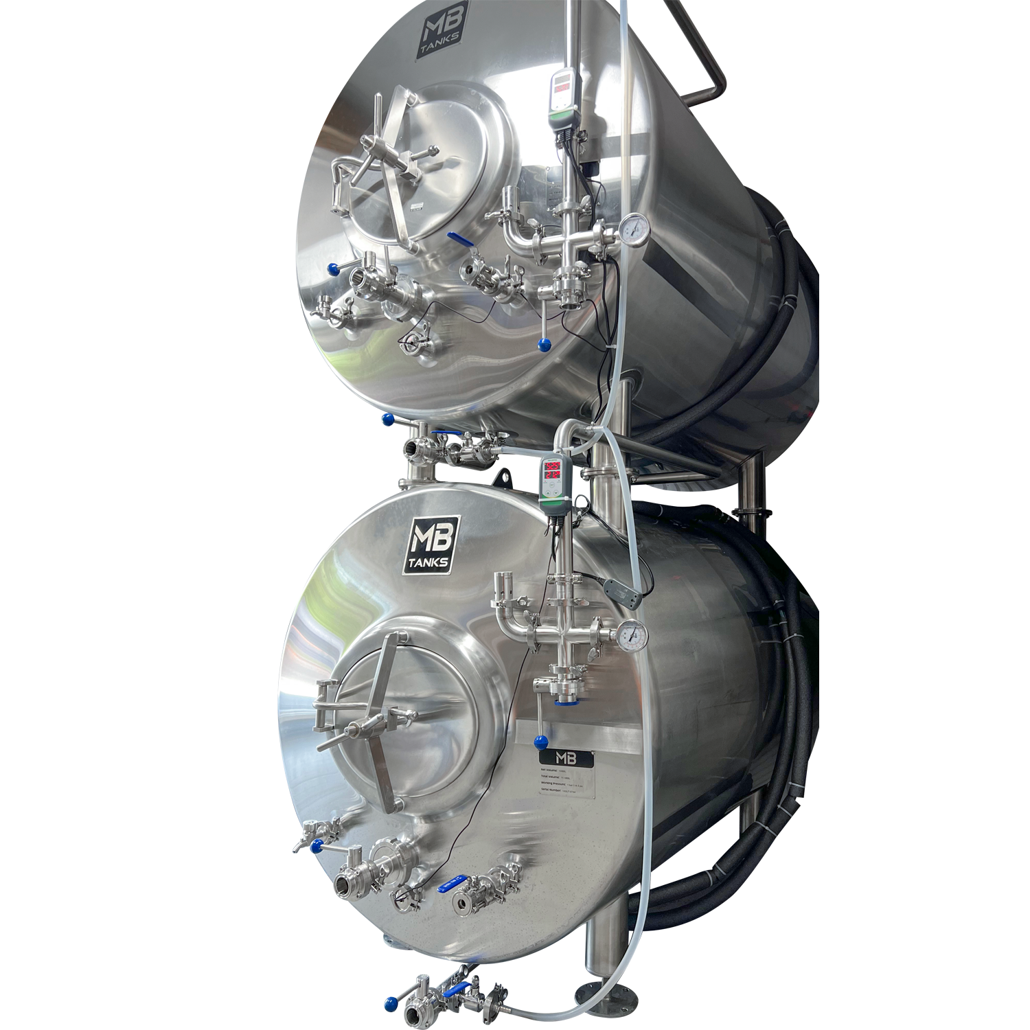 Stackable Lager Tanks | Jacketed | 7 bbl – MB Stainless