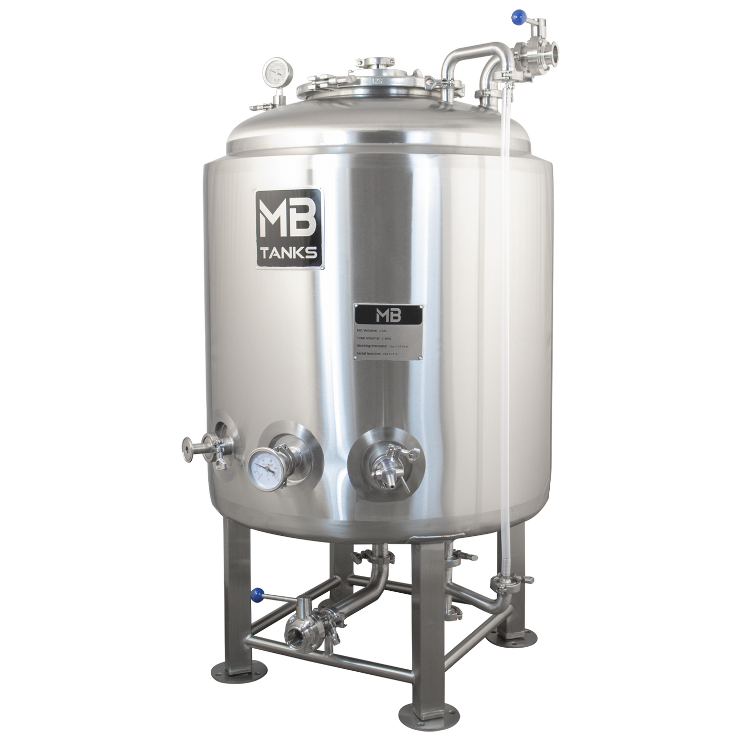 Brite Tank | Jacketed  | 2 bbl