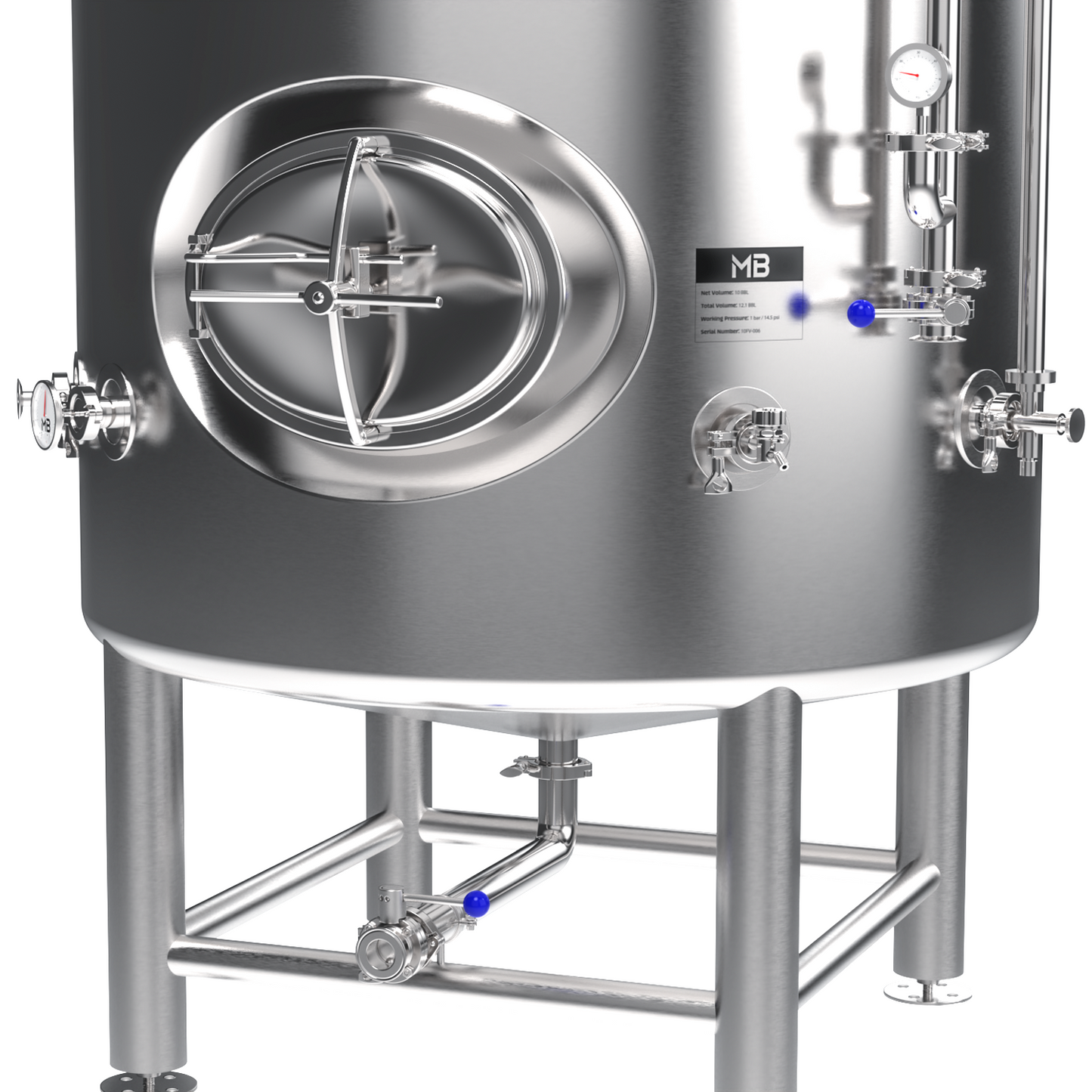 Brite Tank | Jacketed  | 40 bbl