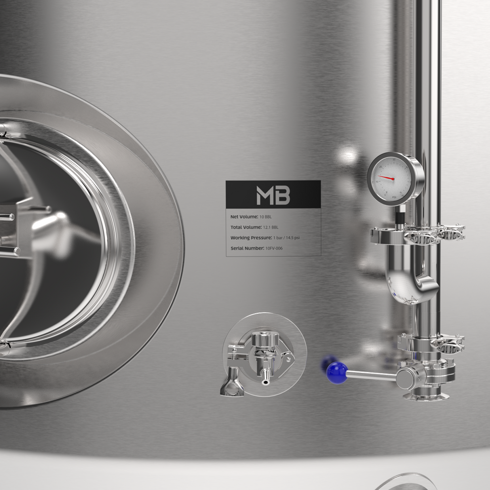 Brite Tank Brite Tank | Jacketed | 7 bbl – MB Stainless